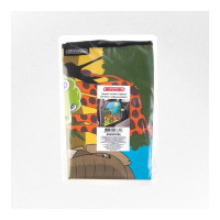 Защита спинки сиденья SKYWAY ПВХ frontlit африка, звери S06101035