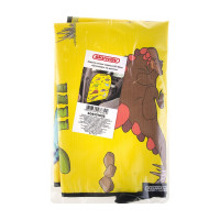 Защита спинки сиденья SKYWAY ПВХ frontlit динозавры желтый фон S06101036