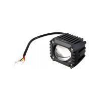Светодиодная фара SKYWAY off road прямоугольная 12v/24v, 15w, 6000k/3000k, 2 диода S07201130
