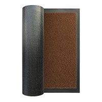 Влаговпитывающий коврик Бацькина баня Tuff 50x80 см, коричневый 92134