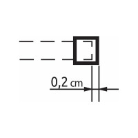 Наконечник для карниза Arttex Заглушка D16 мм, Оникс, 2 шт. А0000000891