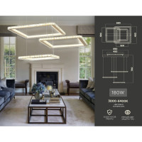 Подвесной светильник Ambrella Light Ice FA1761