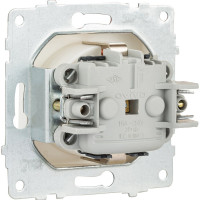 Механизм розетки OVIVO с/з шторки, крем 600-000302-218