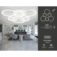 Потолочная люстра Ambrella Light Original FA4085