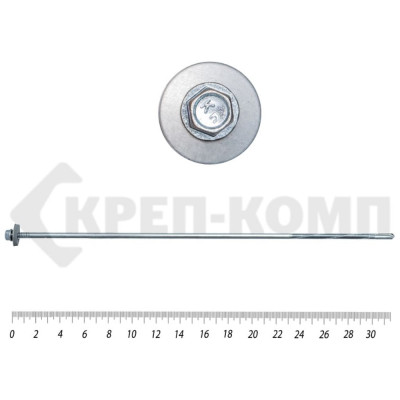 Саморез для сендвич-панелей КРЕП-КОМП KENNER, удлинённое сверло 15 мм, 6,3/5,5x315 Kn, 35 шт. ссп315мф