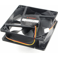 Вентилятор Gembird 120x120x38, втулка, 3 pin, провод 40 см, D12038SM-3