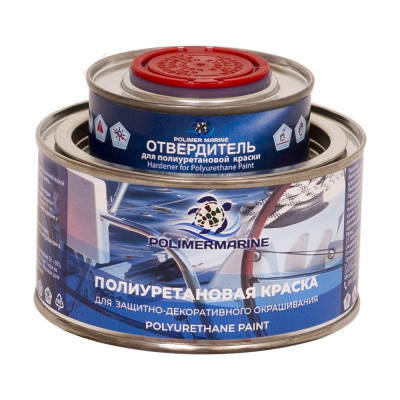 Двухкомпонентная полиуретановая краска POLIMER MARINE 2К Кп05з