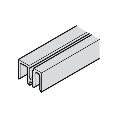 Алюминиевый направляющий профиль Hafele Slido F-Line41 402.36.813