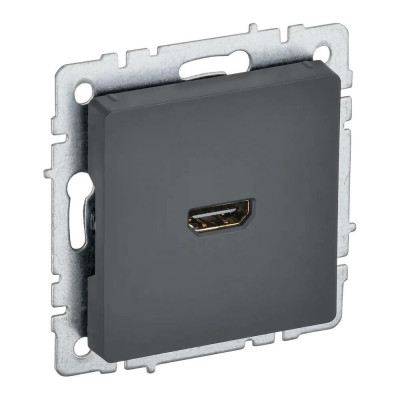 Hdmi-розетка IEK Brite рhdmi-0-брг BR-H10-K53