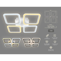 Потолочная люстра Ambrella Light Original FA4375