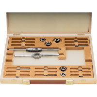 Набор метчиков и плашек Bucovice Tools UNF №5-№12 115CrV3 17пр 316000