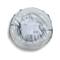 Провод ПВСн iTOK 2x1 ГОСТ белый 20 метров i-KPP-PVSN-210-20-W