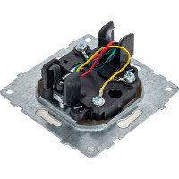 Механизм телефонной 1-местной розетки OVIVO крем, 600-000302-221
