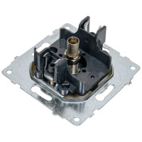 Механизм розетки OVIVO спутник F-коннектор, белый, 600-000301-231