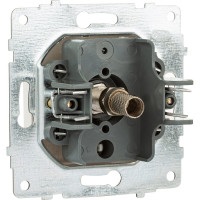 Механизм розетки OVIVO спутник F-коннектор, крем, 600-000302-231