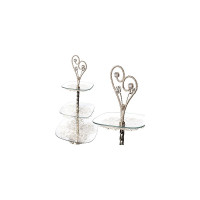 Трехъярусная конфетница MAYER&BOCH 29,5x29,5x63 см 30829 MB (х6)