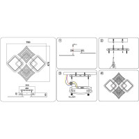 Накладной светильник Ambrella Light Original FA430