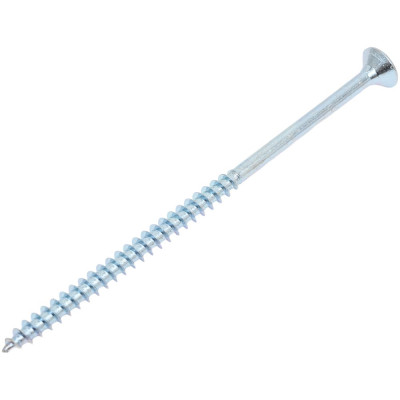 Универсальный саморез МЕТАЛЛСЕРВИС 6x120 белый цинк, 50 шт. 1240069