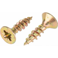 Универсальный саморез МЕТАЛЛСЕРВИС 5x100 желтый цинк, 100 шт. 1240051