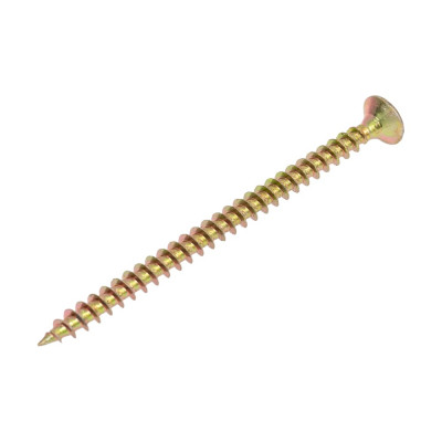 Универсальный саморез МЕТАЛЛСЕРВИС 4x60 желтый цинк, 200 шт. 1240079