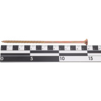 Универсальный саморез МЕТАЛЛСЕРВИС 6x150 желтый цинк, 50 шт. 1240067