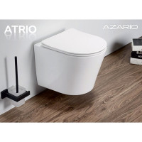 Подвесной унитаз Azario Atrio аналог Vento, с сиденьем микролифт, 490x365x360мм AZ-2330 00079551