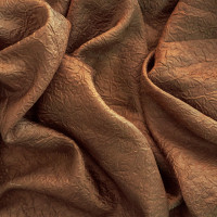 Портьерная штора witerra тергалет светло-коричневый 140x260 см 1 шт 30042