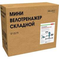 Складной мини-велотренажер BRADEX синий SF 0579