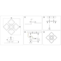 Накладной светильник Ambrella Light Original FA442