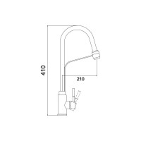 Смеситель для кухонной мойки Fmark FS26829-01