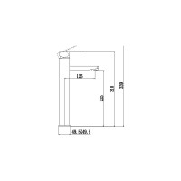 Смеситель для умывальника Fmark FS8111H