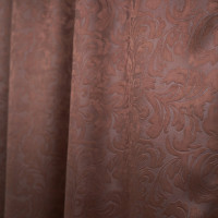 Портьерная штора witerra водевиль блэкаут, шоколад, 190x275, 1 шт 100007