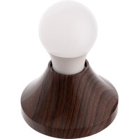 Патрон-основание TDM ELECTRIC керамический E27, ЭКО, венге SQ0335-0027