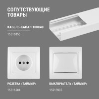 Суппорт-держатель TDM ELECTRIC ЭУИ для кабель-канала, 100x40, 10 штук SQ0402-0140