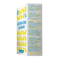 Детская соль для ванн Бацькина баня Банные уточки Морская соль натуральная 450 г 23033