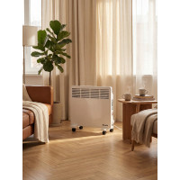 Электрический конвектор MTX км-1000.1, 230в, 1 квт, x-образный нагреватель, колеса, термостат 98124