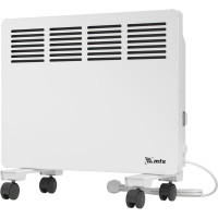 Электрический конвектор MTX км-1000.1, 230в, 1 квт, x-образный нагреватель, колеса, термостат 98124