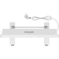 Электрический конвектор MTX км-1000.1, 230в, 1 квт, x-образный нагреватель, колеса, термостат 98124