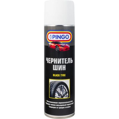 Чернитель шин Pingo аэрозольный баллон, 650 мл 85020-8