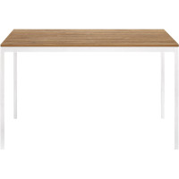 Разборный стол GreenWeen SMART 1200, белый каркас, столешница ЛДСП Дуб Канзас, 1200x650x750 GW-SMART-1200-W-LD-R