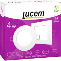 Светодиодная осветительная панель Lucem led lm-lpr 4w FLLPR040065L