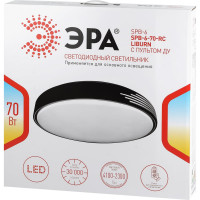 Потолочный светодиодный светильник ЭРА Классик с ДУ SPB-6-70-RC Liburn 70Вт 3400-5500К, Б0051099