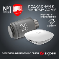 Стартовый набор для управления отоплением Royal Thermo серебристый НС-1402597