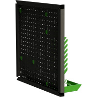 Металлическая перфопанель ООО Металекс Metalex 700x700 серая с комплектом аксессуаров PRSA7070