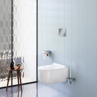 Подвесной унитаз Damixa Scandinavian Pure без ободка с сиденьем микролифт DX36C1701SC