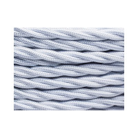 Провод Bironi 2x1,5, белый, глянец, 20 метров B1-424-071-20