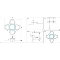 Накладной светильник Ambrella Light Original FA576