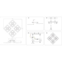 Накладной светильник Ambrella Light Ice FA288