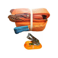 Слэклайн-лента для ходьбы со страховочной лентой КанТраст Slackline 50 мм, 10 м sl5010ls