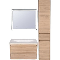 Тумба напольная Style Line "Атлантика 100", Люкс ясень перламутр, PLUS ЛС-00000682